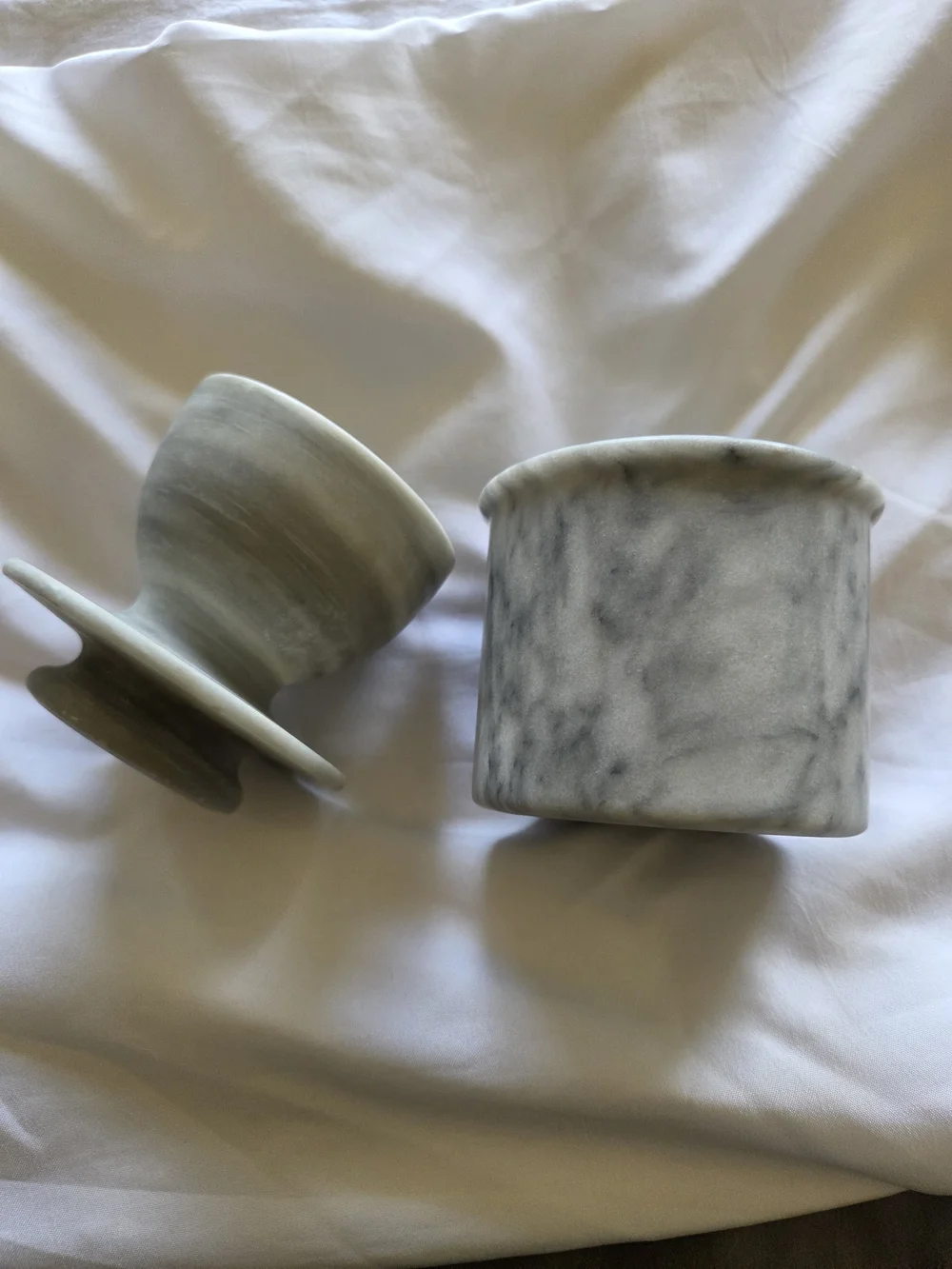Crate & Barrel | Marble Butter Bell